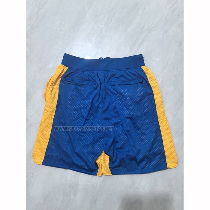 Pantalone Crenshaw Quincy Mccall Azul Amarillo